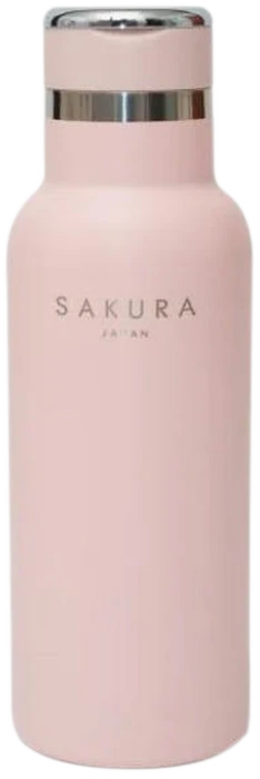 BOTELLA TERMICA SAKURA ACERO INOX 500 ML BABY PINK