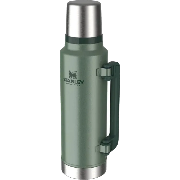 STANLEY 2020 TERMO CLASICO 1.4 LTS. ASA PLEGABLE- VERDE
