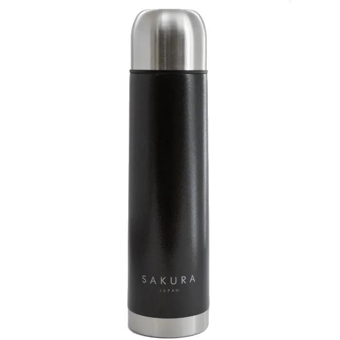 TERMO SAKURA BULLET EDITION NEGRO 1 LITRO